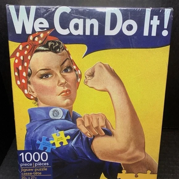 Aquarius 'We Can Do It!' 1000 Piece Jigsaw Puzzle - Picture 1 of 4